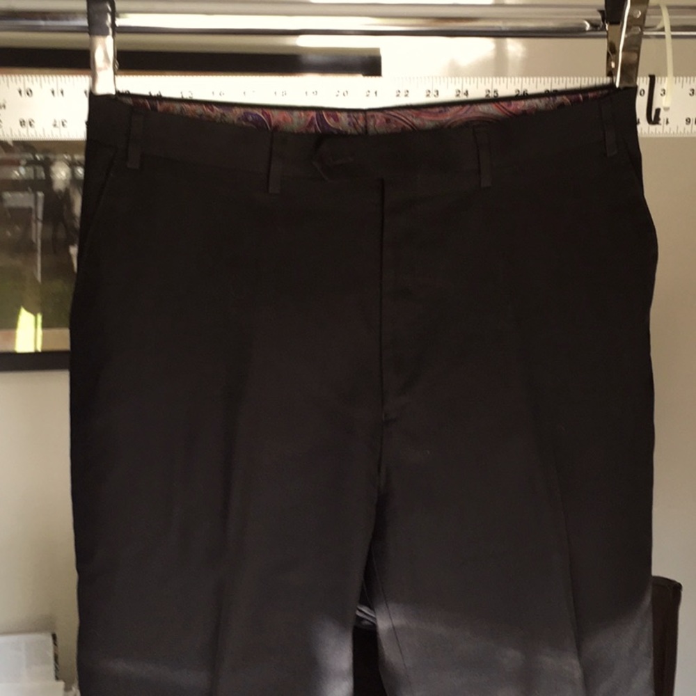 Very good condition black dressy pants from Tallis since 1893